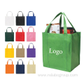 Stock Colored Non-Woven Tote boutique eco laminated Bag